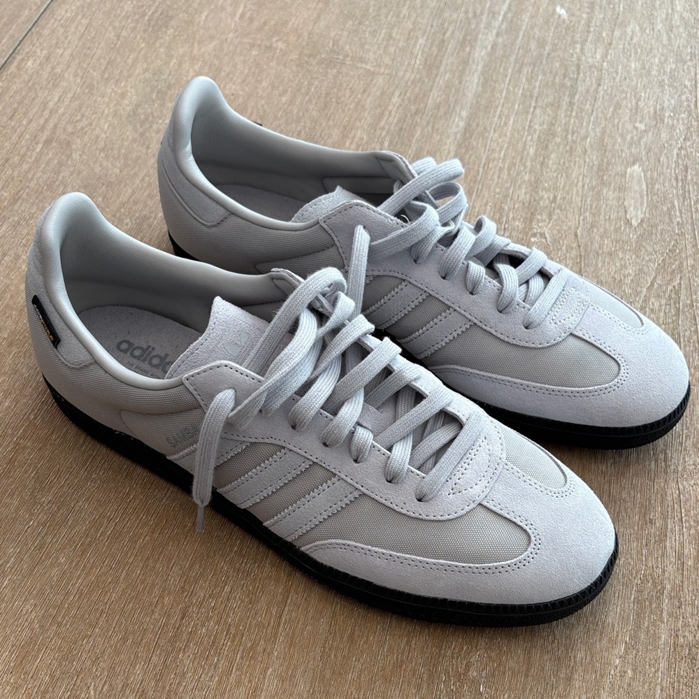 Adidas Samba Cordura Men's Size 12 Light Gray Sneakers